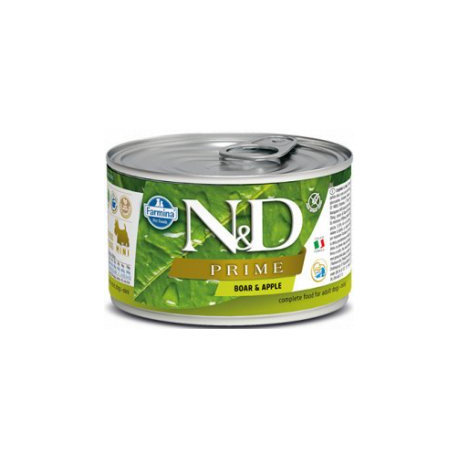 N&D DOG PRIME Adult Boar & Apple Mini 140g