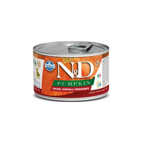 N&D DOG PUMPKIN Adult Chicken & Pomegranate Mini 140g