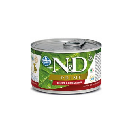 N&D DOG PRIME Puppy Chicken & Pomegranate Mini 140g