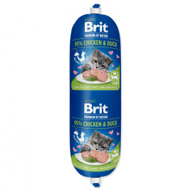 brit-premium-by-nature-sausage-cat-chicken-duck-180g