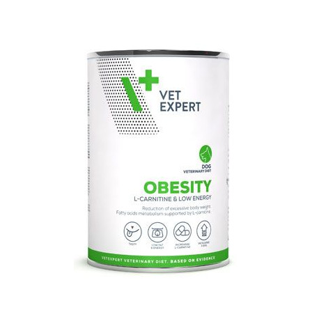 VetExpert 4T Obesity Dog konzerva 400g