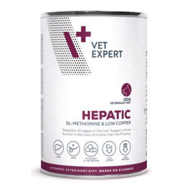 VetExpert 4T Hepatic Dog konzerva 400g