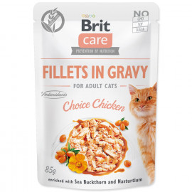 kapsicka-brit-care-cat-fillets-in-gravy-choice-chicken-85g