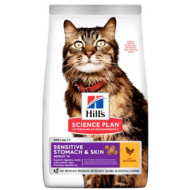 hills-science-plan-feline-adult-sensitive-stomach-skin-chicken-15-kg