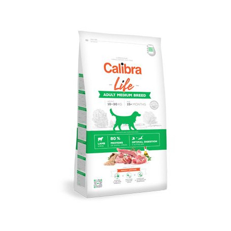 Calibra Dog Life Adult Medium Breed Lamb 12kg