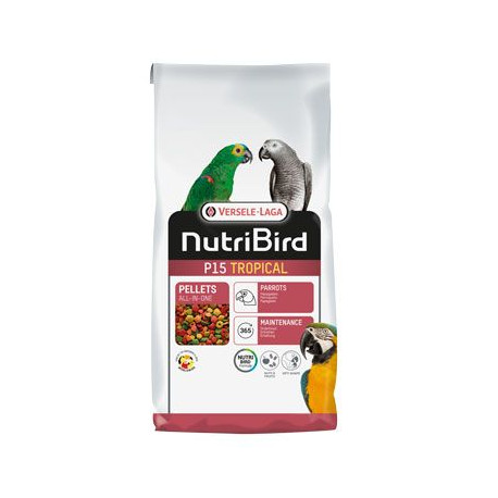 VL Nutribird P15 Tropical pro papoušky 10kg NEW