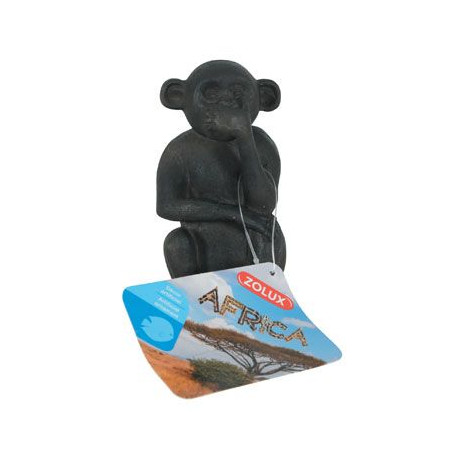 Akvarijní dekorace AFRICA Opička 2 18,3cm Zolux