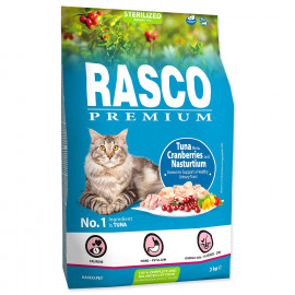 rasco-premium-cat-kibbles-sterilized-tuna-cranberries-nasturtium