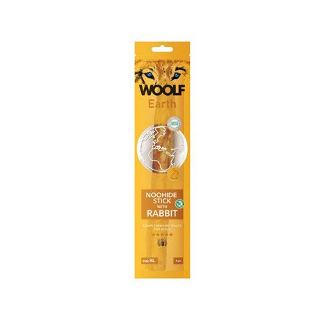 Woolf pochoutka Earth NOOHIDE XL Stick with Rabbit 85g