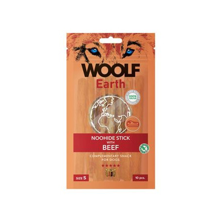 Woolf pochoutka Earth NOOHIDE S Beef 90g