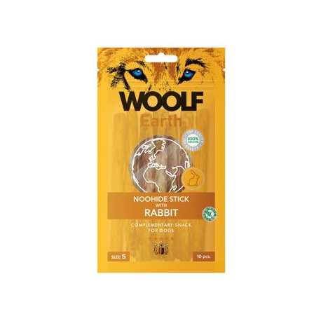 Woolf pochoutka Earth NOOHIDE S Rabbit 90g