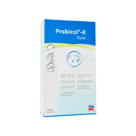 Probicol-K telata oral pasta 6x20ml injektor