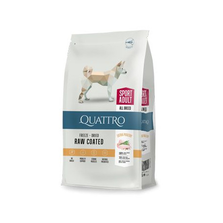 QUATTRO Dog Dry Premium All Breed ACTIVE Adult 12kg