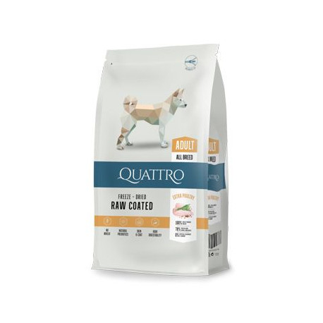 QUATTRO Dog Dry Premium All Breed Adult Drůbež 3kg