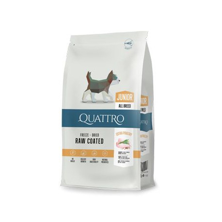 QUATTRO Dog Dry Premium All Breed Junior Drůbež 1,5kg