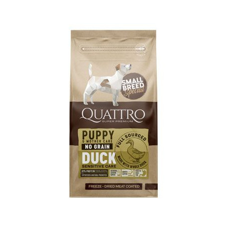 QUATTRO Dog Dry SB Puppy/Mother Kachna 7kg