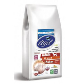 Agil Adult All Breed Pure&Health Low Grain 10kg