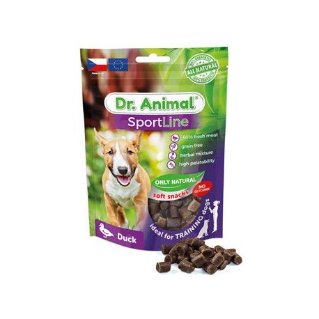 Pochoutka Dr. Animal Sportline kachna 100g