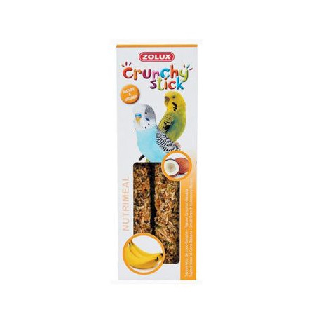 Crunchy Stick Parakeet Proso/Banán 2ks Zolux