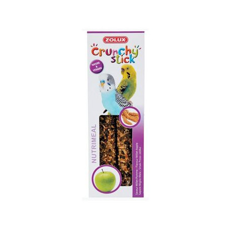 Crunchy Stick Parakeet Proso/Jablko 2ks Zolux