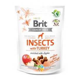 Brit Care Dog Crunchy Crack. Insec. Turkey Apples 200g