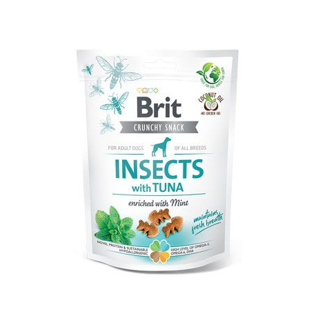 Brit Care Dog Crunchy Crack. Insec. Tuna Mint 200g