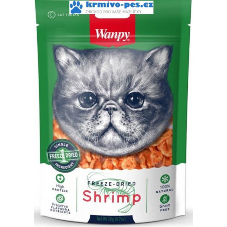 Wanpy Cat Freeze Dried Shrimp 20 g