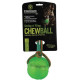 Hračka guma Chew ball míč se šňůrkou Starmark L zelený