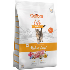 Calibra Cat Life Adult Lamb 6kg + 1,5kg ZDARMA