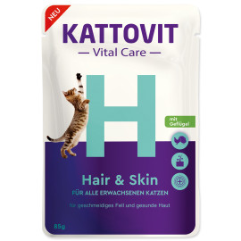 Kapsička KATTOVIT Vital Care Hair & Skin 85g
