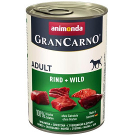 Animonda GranCarno dog konz. - zvěřina + hovězí 400 g