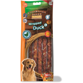 Nobby pamlsek - StarSnack Barbecue Wrapped Duck L, 128 g
