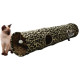 Tunel textilní pro kočky 90x25cm Flamingo leopard