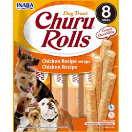 Inaba Churu Rolls dog snack kuře 8x 12g