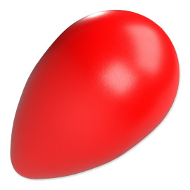 Hračka DF Eggy ball tvar vejce červená 16x26cm