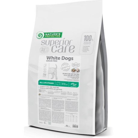 Natures Protection Superior Care Dog Dry White Dogs Grain Free Insect 4 kg 