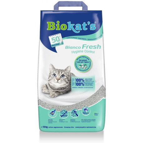 Podestýlka Biokat's Bianco Fresh Control 5kg