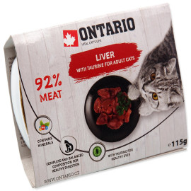 Vanička Ontario játra s taurinem 115g