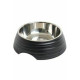 Miska melamin Frosted Ripple Bowl 350ml černá BUSTER