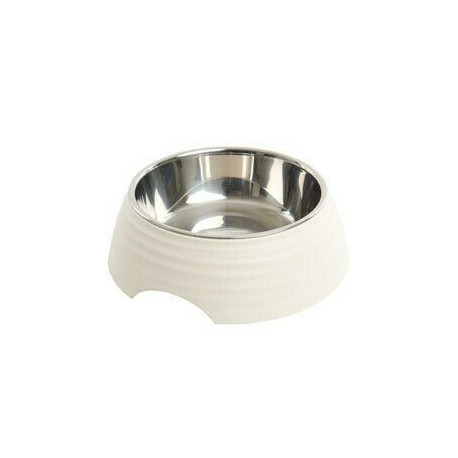 Miska melamin Frosted Ripple Bowl 700ml bílá BUSTER