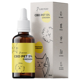 Olej CBD PET 5% kuře 10ml