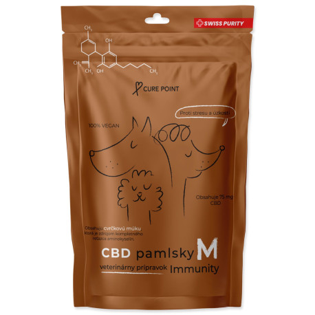 Pochoutka CBD Immunity M 100g