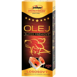 VITAR Veterinae Lososový olej 200ml