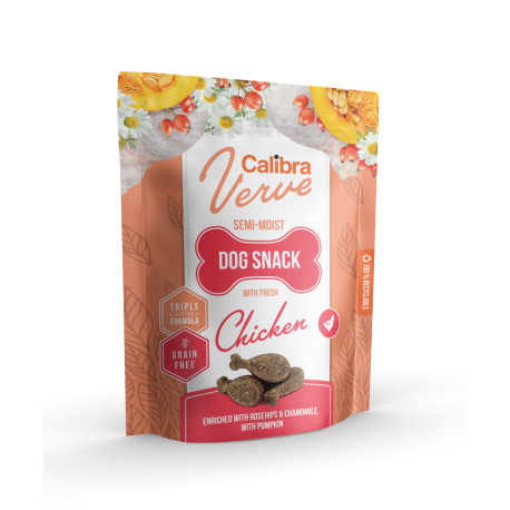 Calibra Dog Verve Semi-Moist Snack Fresh Chicken 150g