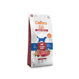 Calibra Dog Life Senior Medium Fresh Beef 12kg