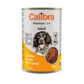 Calibra Dog Premium konz. with Chicken&Liver 1240g