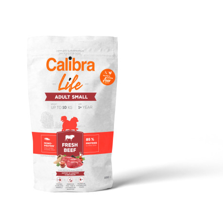 Calibra Dog Life Adult Small Fresh Beef 100g