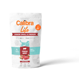 Calibra Dog Life Junior Small&Medium Fresh Beef 100g