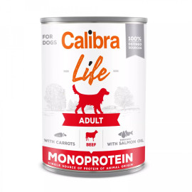 Calibra Dog Life  konz.Adult Beef with carrots 400g