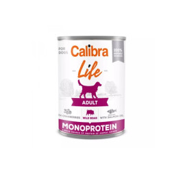 Calibra Dog Life  konz.Adult Wild boar with cran. 400g